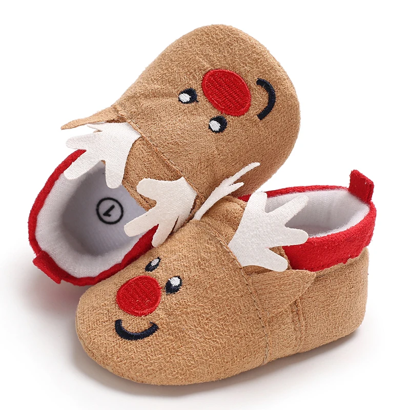 Chausson de Noël Bébé – Motif Festif – Image 3