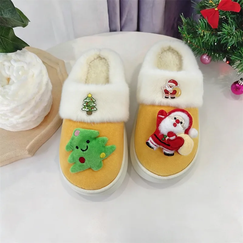 Chausson de Noël Couple – Père Noël Fourré – Image 7
