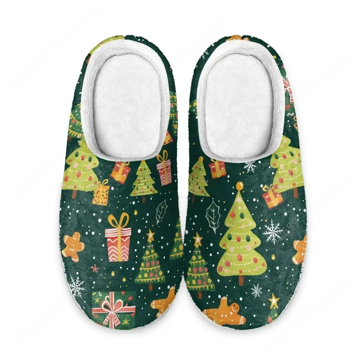 Chausson de Noël Adulte – Sapin et Guirlandes – Image 8