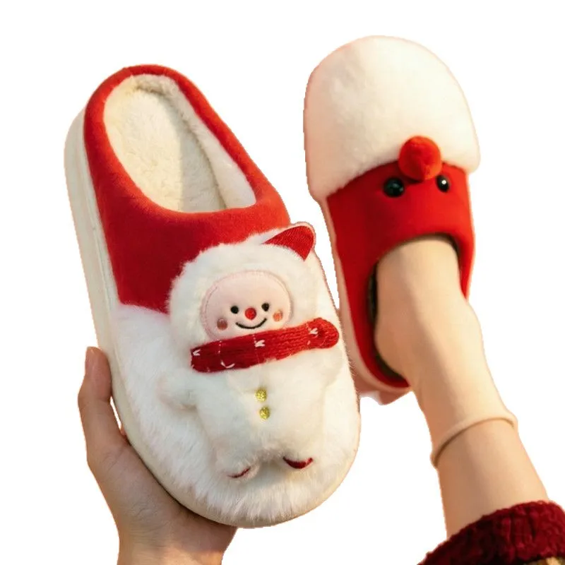 Chausson Bonhomme de Noël – Fourré – Image 6