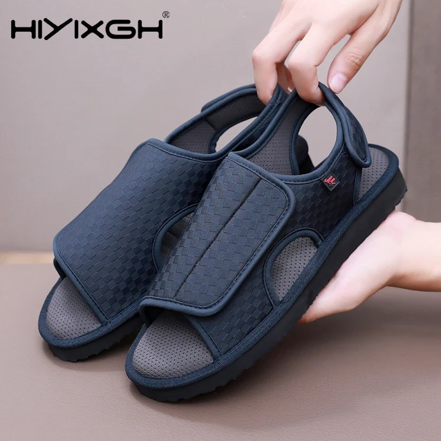 Chausson Ouvert Homme à Scratch – Maille Aérée – Image 2