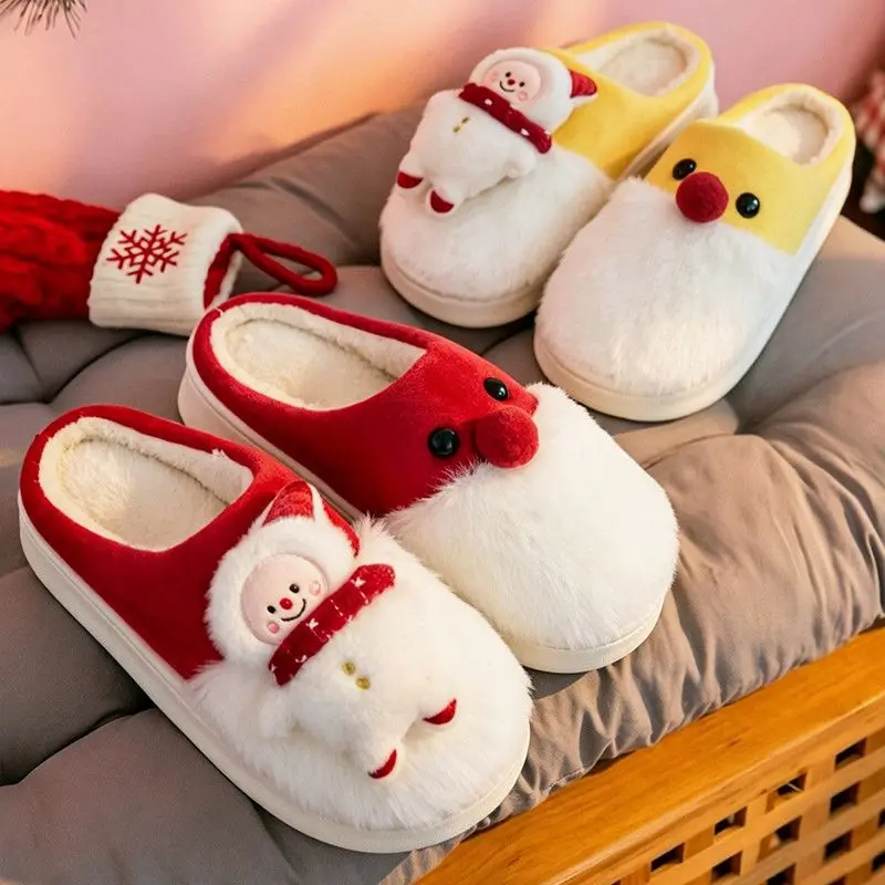 Chausson Bonhomme de Noël – Fourré – Image 5