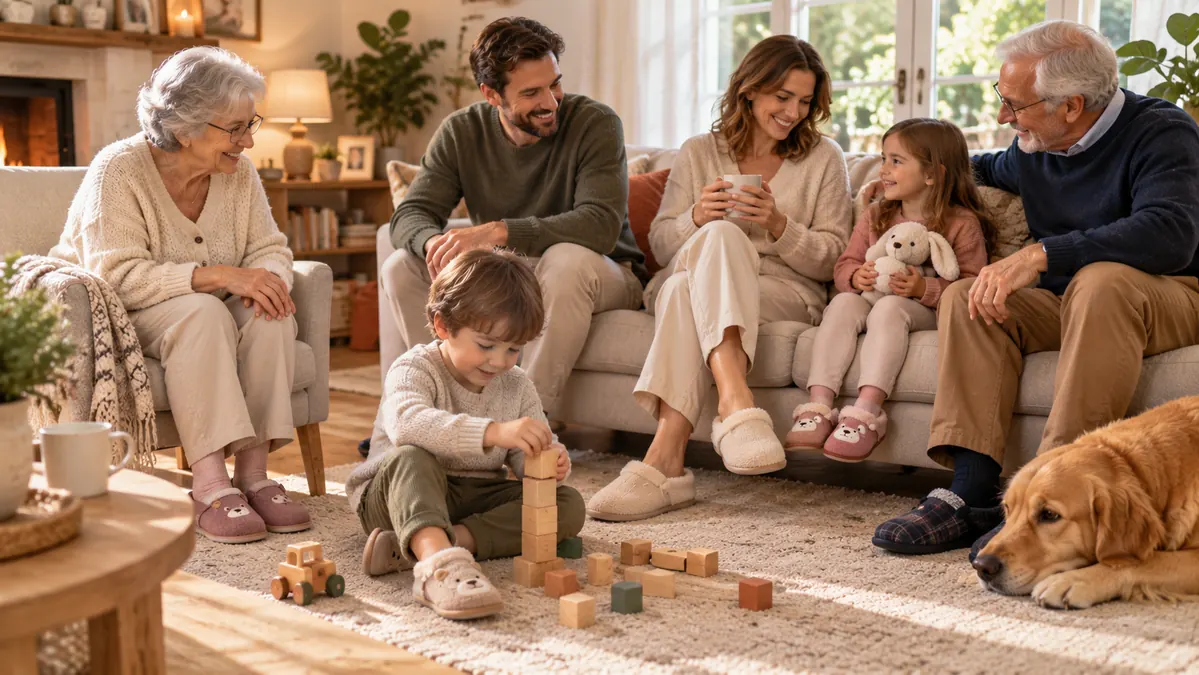 Comparatif des chaussons recommandés pour un bébé, un enfant, un adulte et une personne âgée